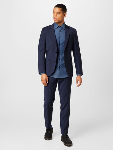 HUGO Regular Suit 'Henry' in Blue