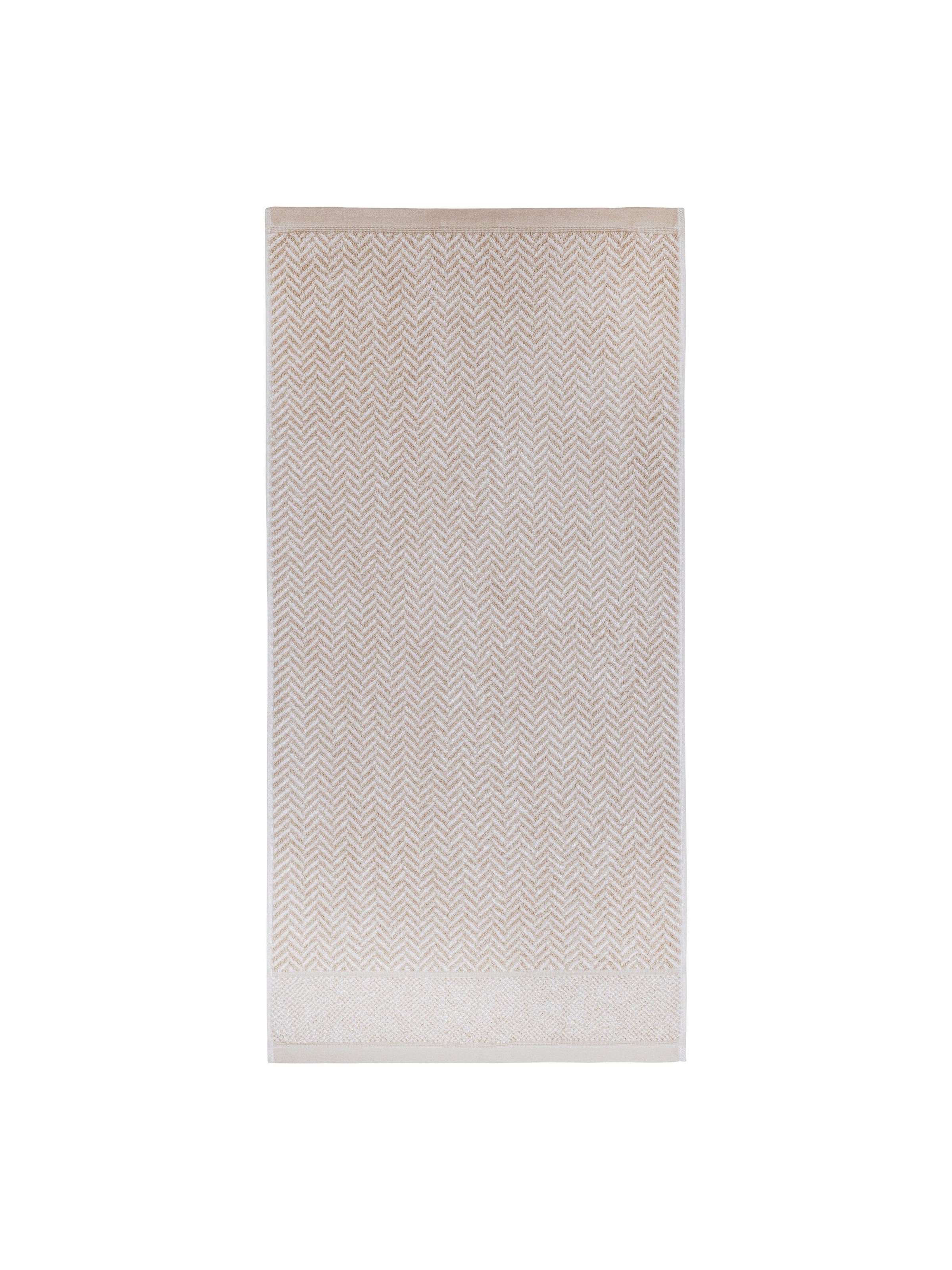 Herzbach home Handdoek in Grijs