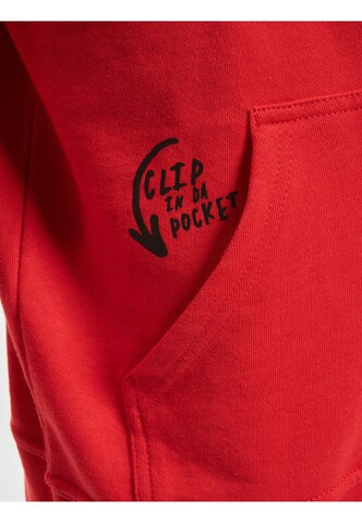 Sweat-shirt DEF en rouge