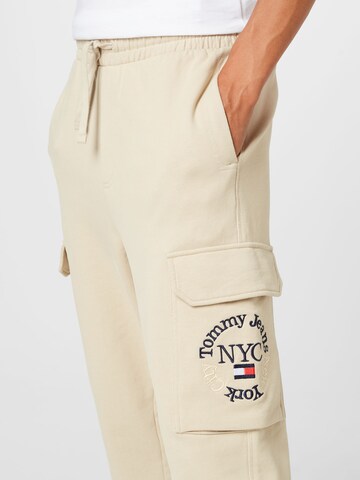 Tommy Jeans - Tapered Pantalón en beige