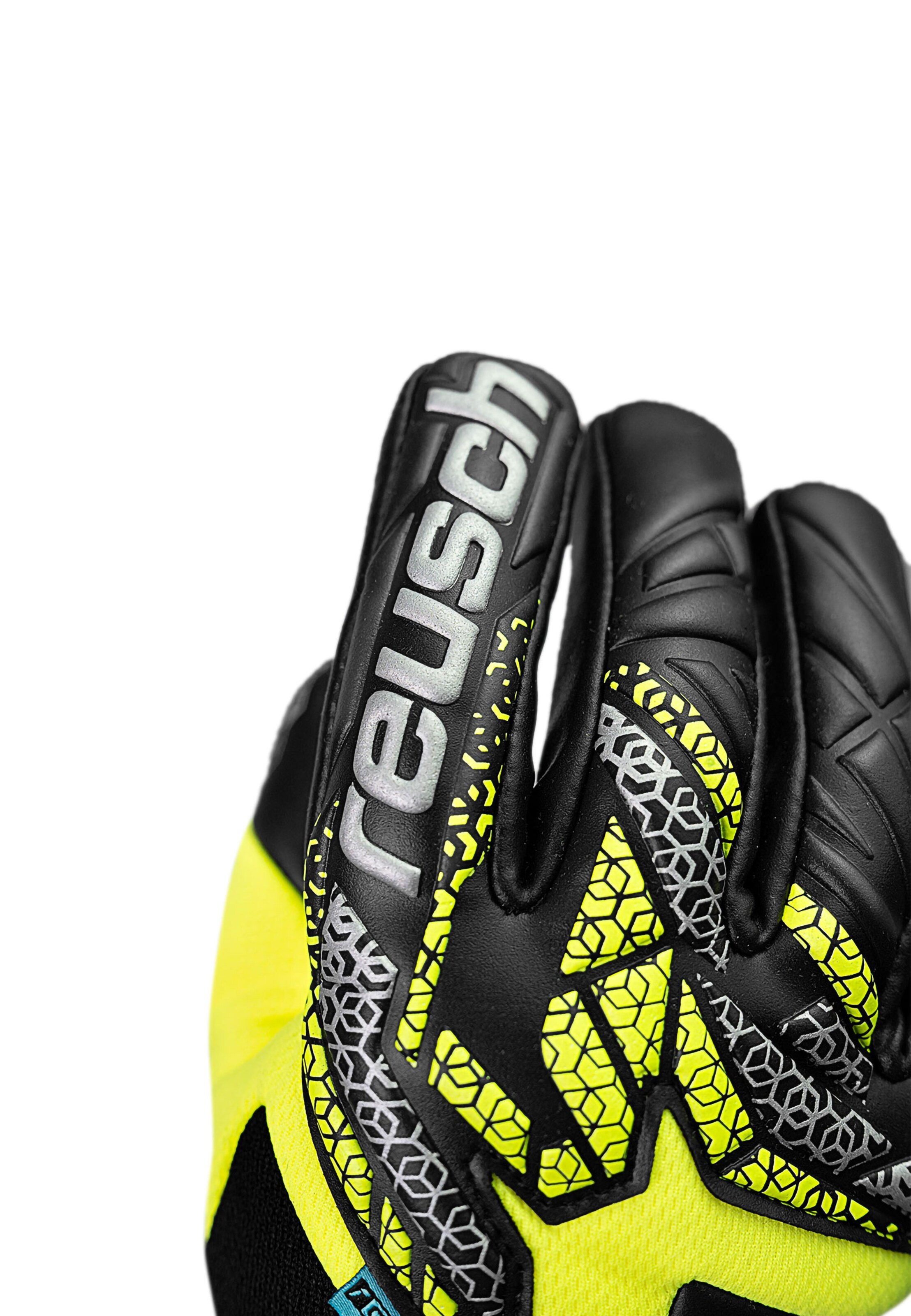 REUSCH Sports gloves 'Attrakt Gold X NC Gravity' in Black
