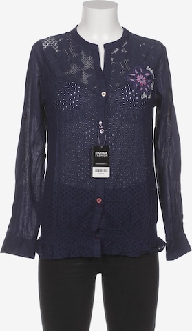 Desigual Bluse L in Blau: Vorderseite