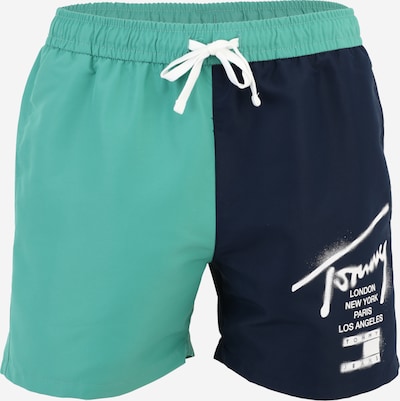 Tommy Hilfiger Underwear Uimashortsit värissä laivastonsininen / turkoosi / valkoinen, Tuotenäkymä