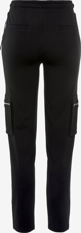 BRUNO BANANI Skinny Cargohose in Schwarz