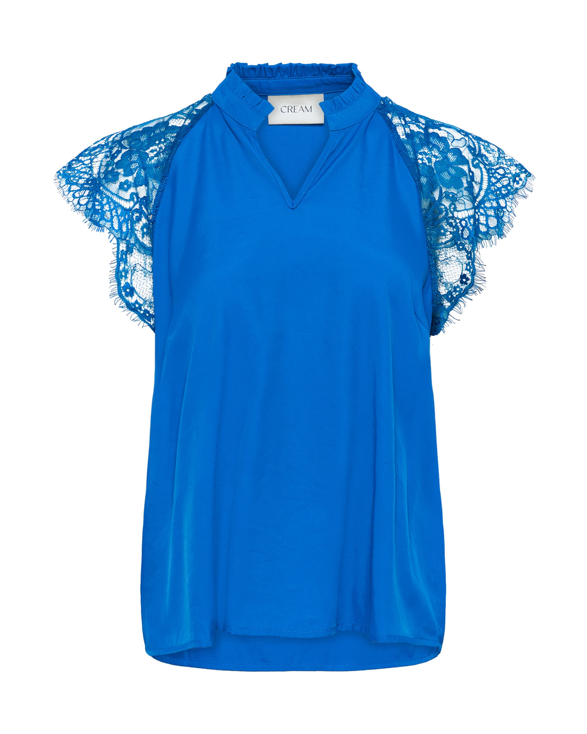 Cream Bluse 'Nola' i blå: forside