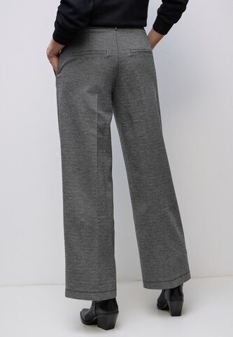 Street One Studio Wide leg Pleated Pants in Grey