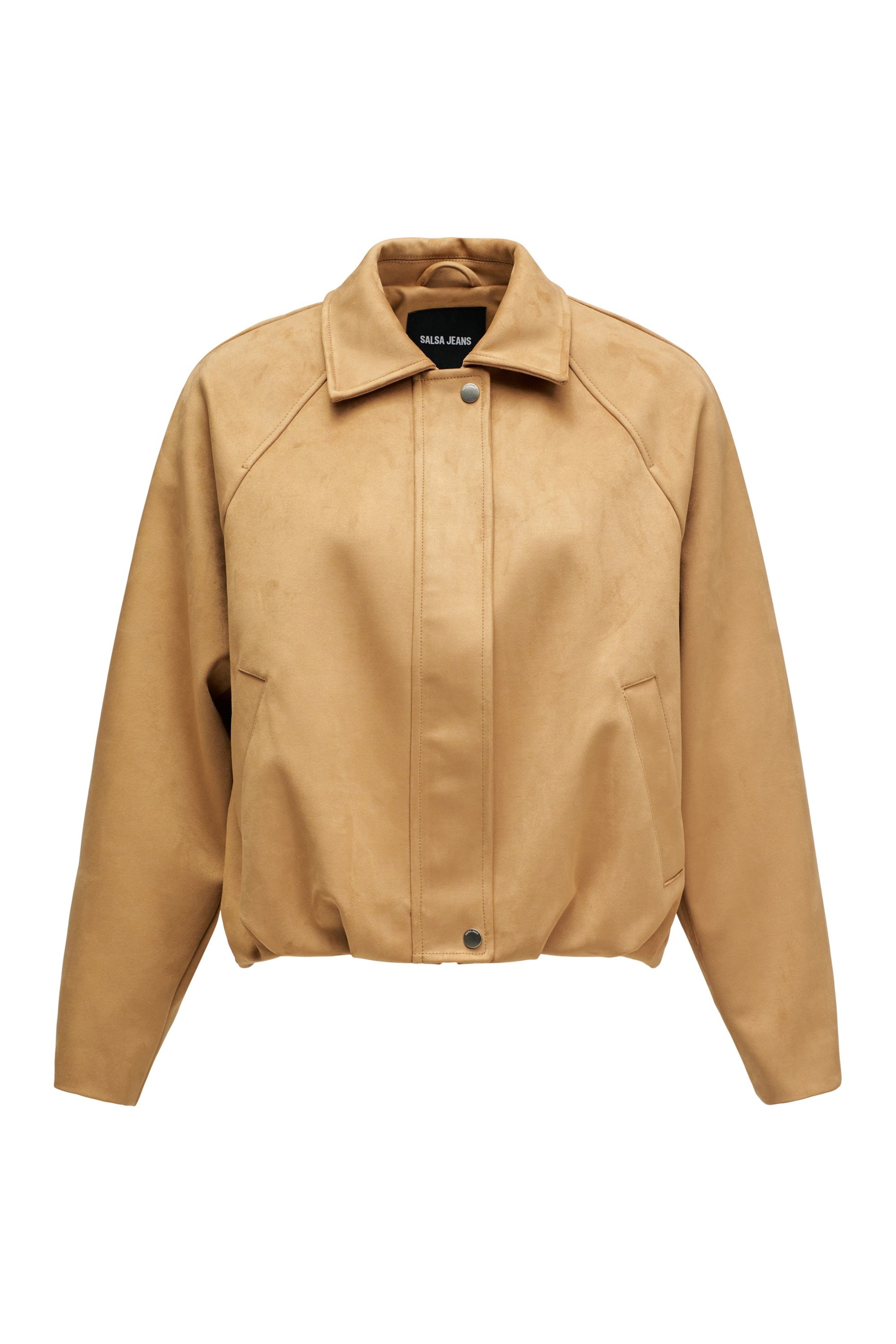Salsa Jeans Between-Season Jacket in Brown: front
