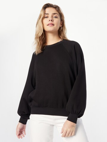 MSCH COPENHAGEN Sweatshirt 'Nelina Ima' in Black: front