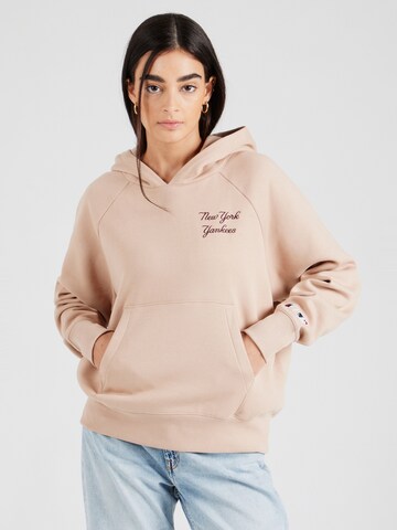 Champion Authentic Athletic Apparel Sweatshirt in Beige