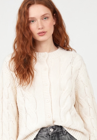 DreiMaster Vintage Knit Cardigan in White