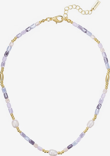 Yokoamii Necklace in One Size in Gold / Purple / Lilac / Pearl white, Item view