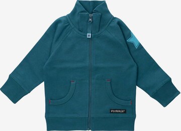 Villervalla Zip-Up Hoodie in Blue: front