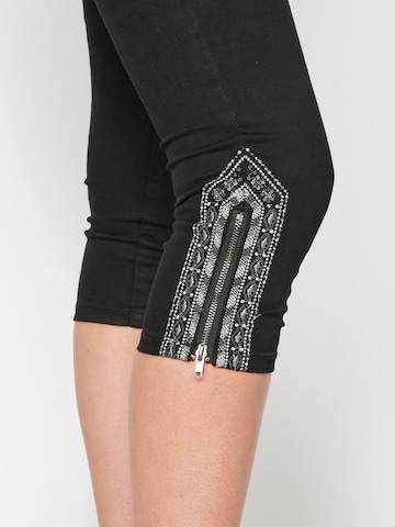 KOROSHI Regular Jeans in Schwarz