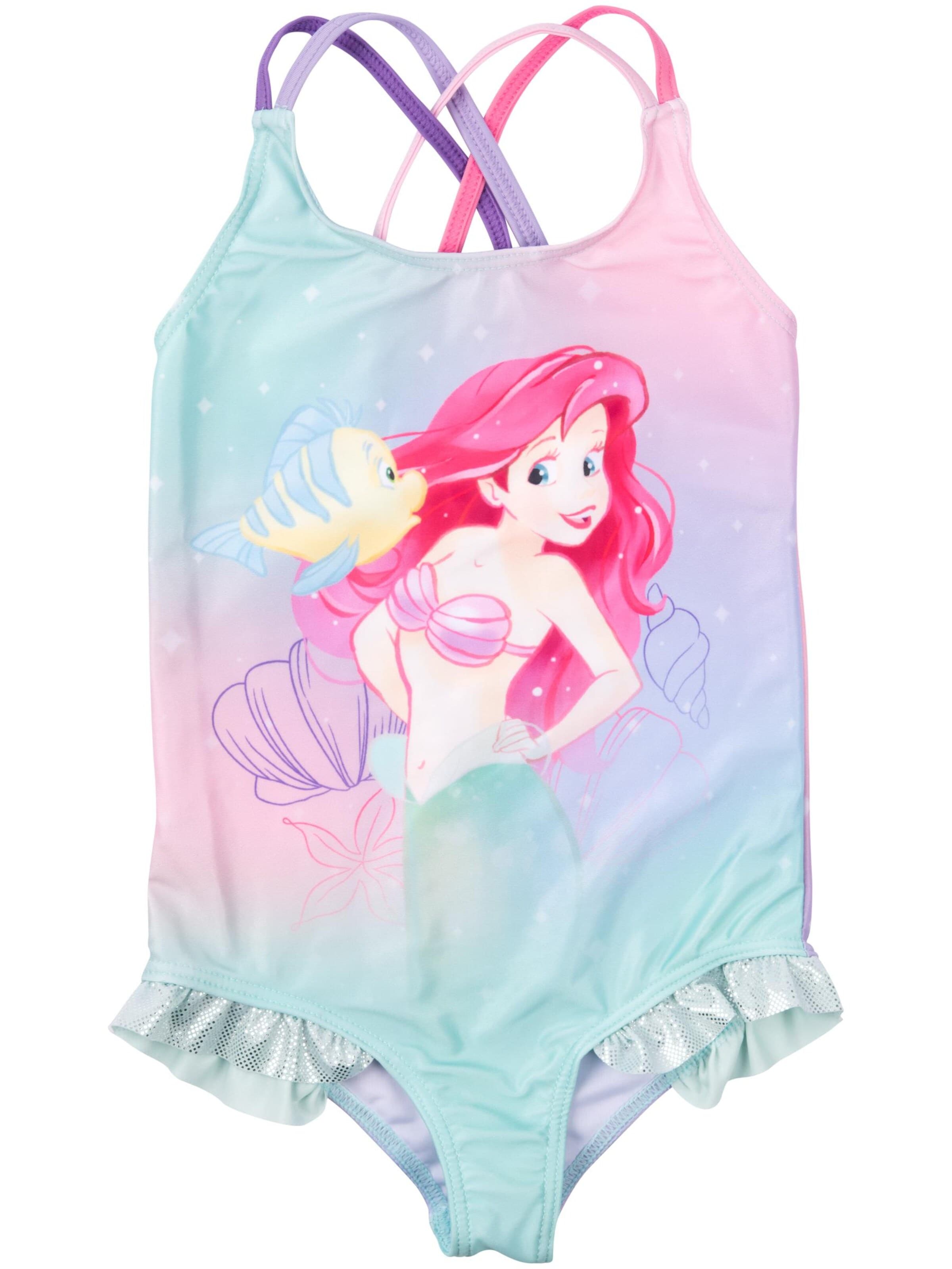 DISNEY Badeanzug 'Arielle'‌‌‌‌‌‌ in Mischfarben: Vorderseite