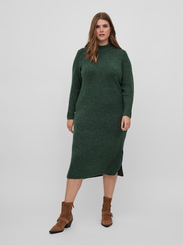 Rochie tricotat 'Cilia' de la EVOKED pe verde