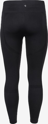 Q by Endurance Skinny Tights 'Cerine' in Schwarz