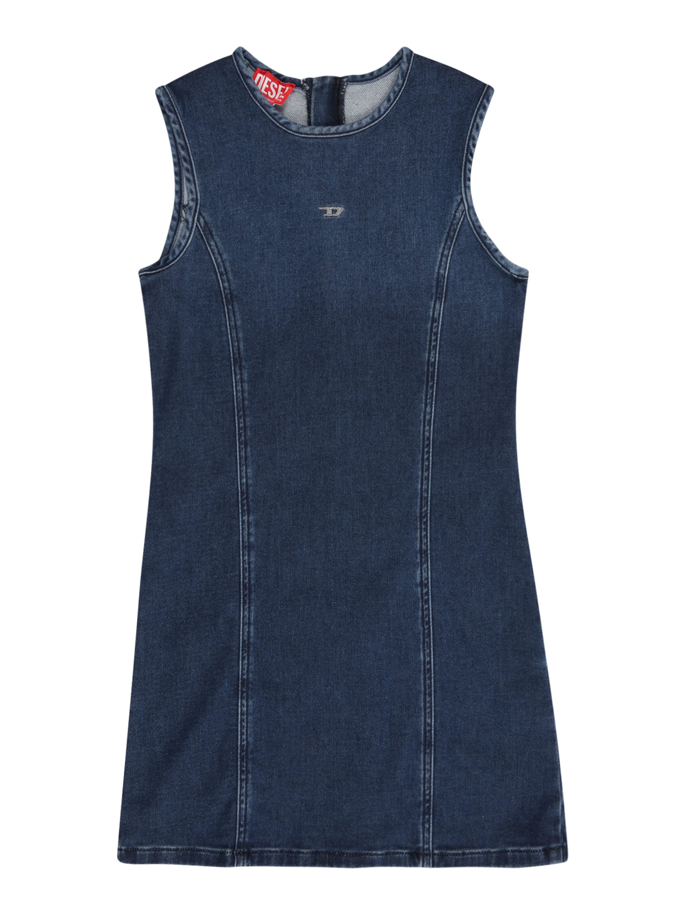 DIESEL Sukienka w kolorze niebieski: przód