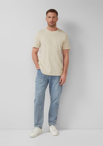 s.Oliver Shirt in Beige: voorkant