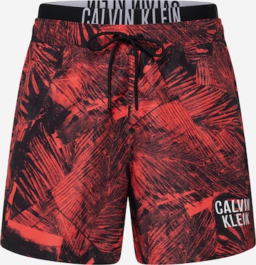 Calvin Klein Swimwear Swimming shorts in Red: front