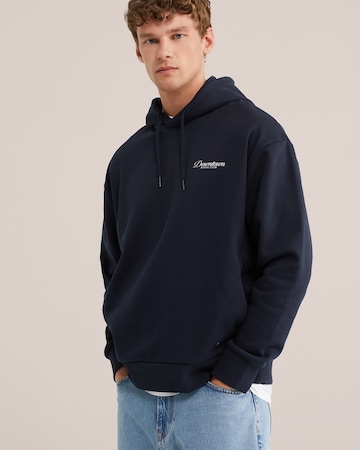 WE Fashion Свитер в Синий