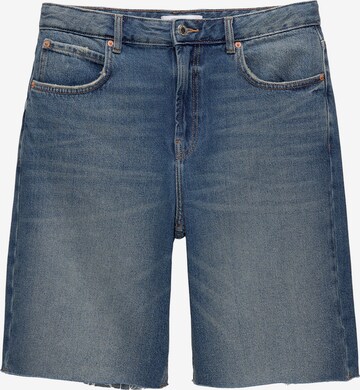 Pull&Bear Loose fit Jeans in Blue: front