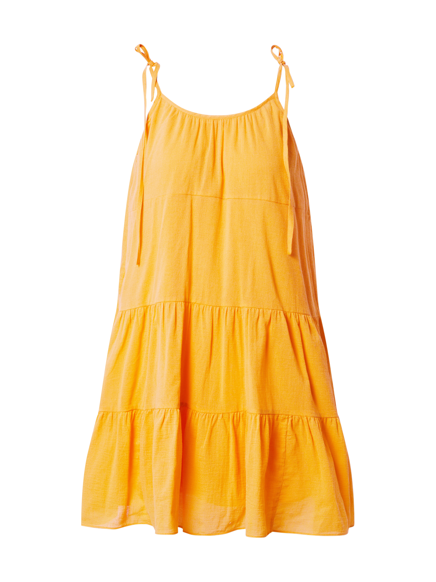 Oyb4H Kobiety Samsoe Samsoe Letnia sukienka Sarah w kolorze Złoty Żółtym 