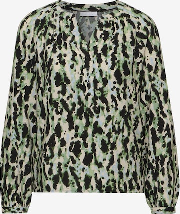 Street One Studio Loose Fit Raglan-Bluse in Grün: Vorderseite