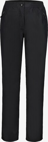 Regular Pantalon outdoor 'Paatila' Rukka en noir : devant