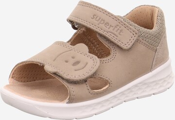 SUPERFIT Open schoenen 'LAGOON' in Beige: voorkant