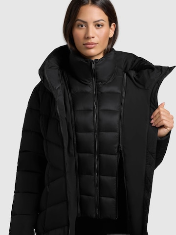 khujo Winter Coat 'Dier' in Black