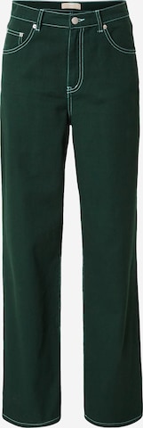 Jeans 'Tyra' de la LENI KLUM x ABOUT YOU pe verde: față