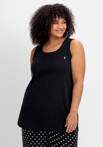 SHEEGO Top in Black: front