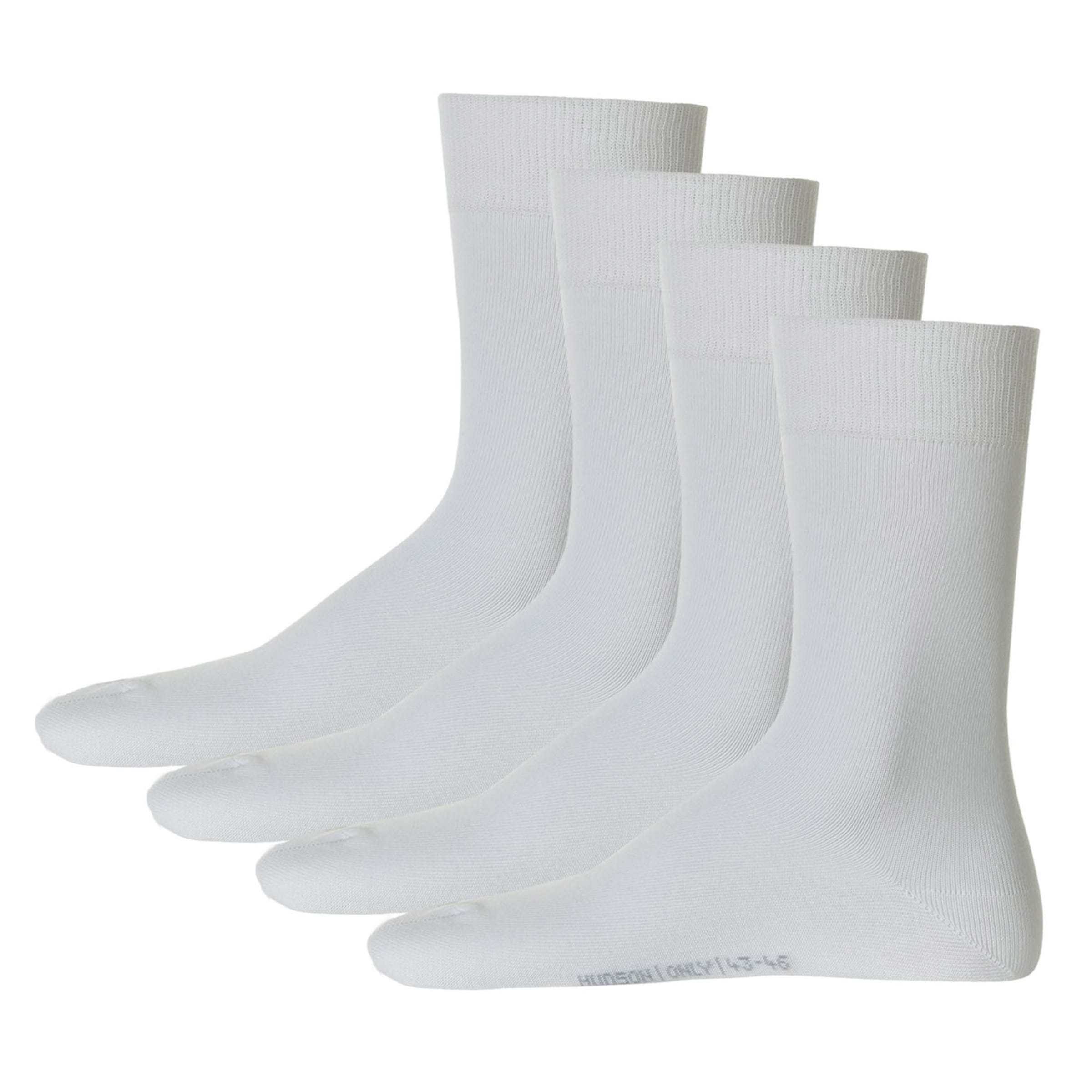 Calzino di Hudson in bianco: frontale