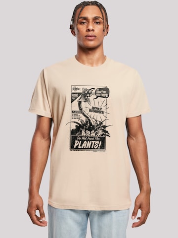 F4NT4STIC T-Shirt 'Atomfall Do Not Feed The Plants!' in Beige: Vorderseite