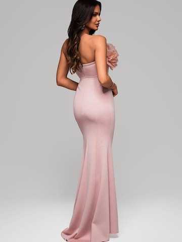 Ombre Evening dress in Pink