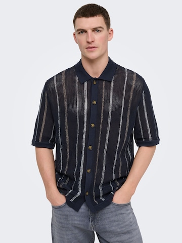 Giacchetta 'ONSTobby' di Only & Sons in blu