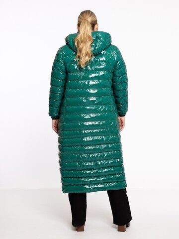 Yoek Winter Coat in Green