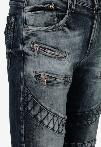 CIPO & BAXX Slimfit Jeans 'Rogue' in Blau