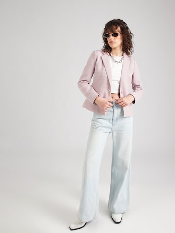 ONLY - Blazer 'SELMA-LINEA' em roxo