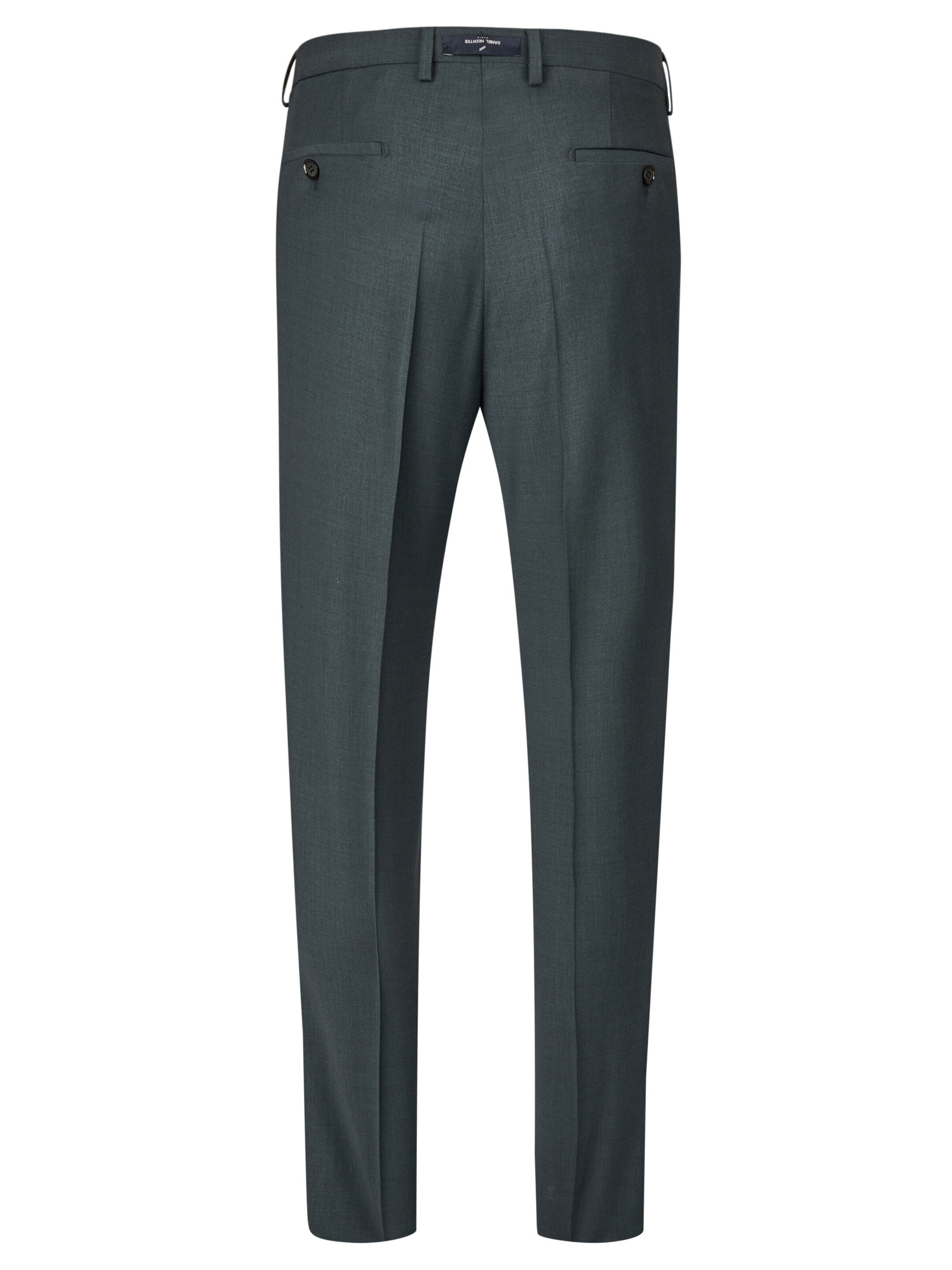 Regular Pantalon à plis HECHTER PARIS en vert