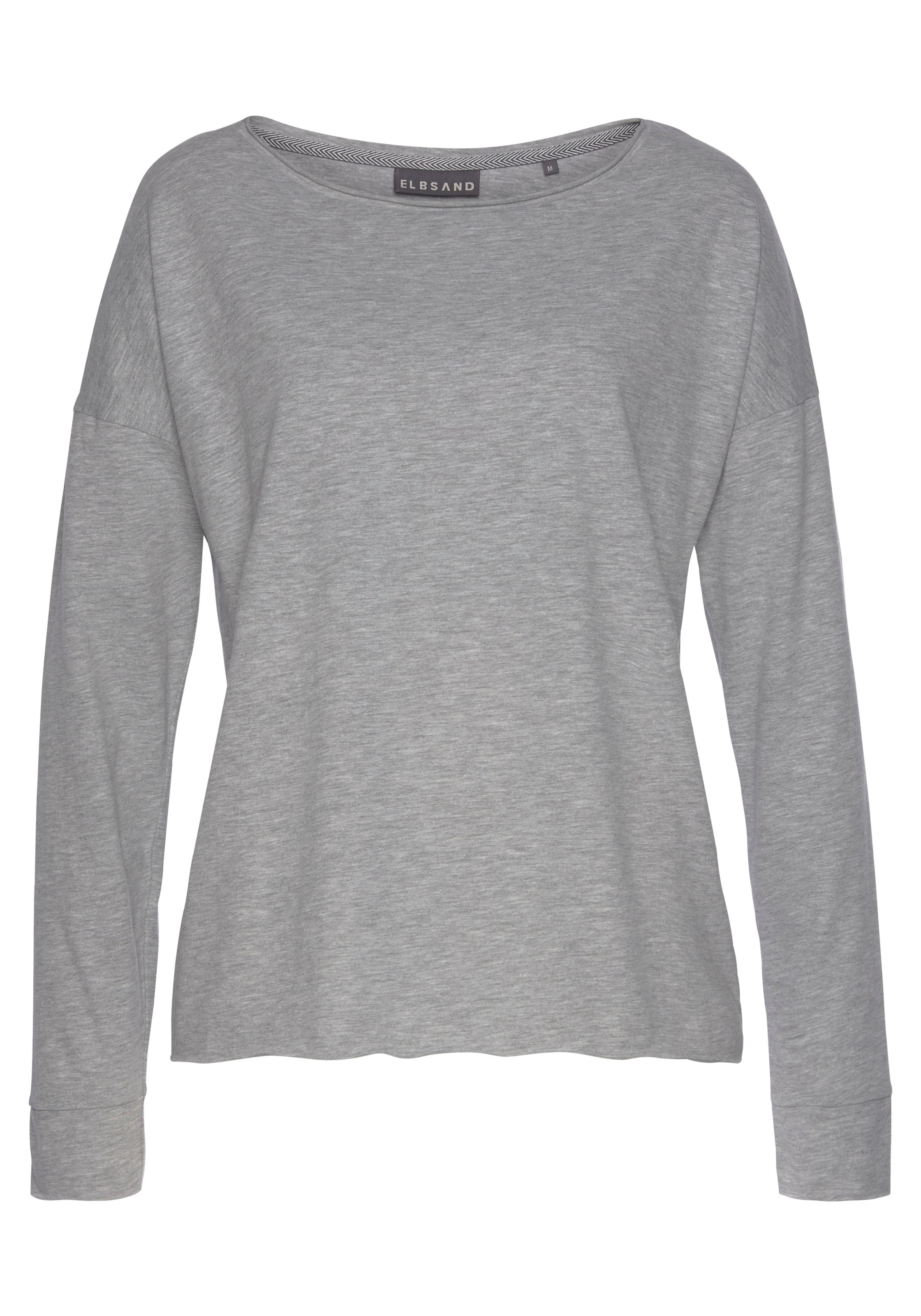 T-shirt Elbsand en gris : devant