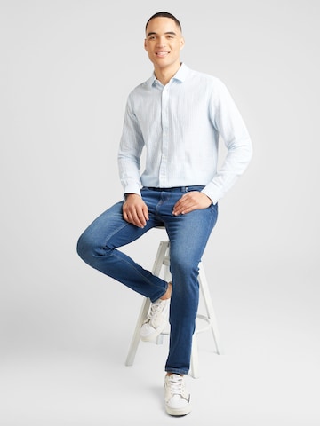 Only & Sons Regular fit Overhemd 'CAIDEN' in Blauw