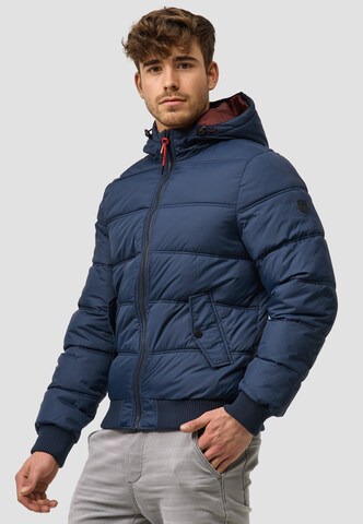 Veste d’hiver 'Adrian ZA' INDICODE JEANS en bleu