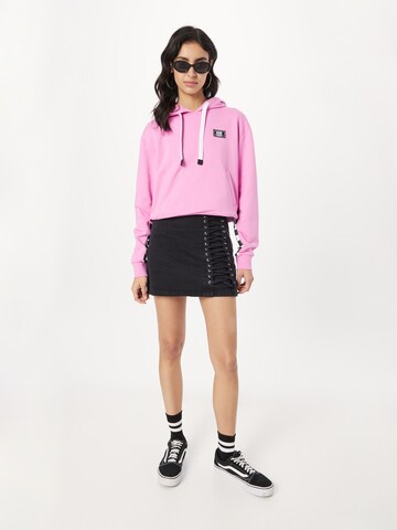 VANS Sweatshirt 'BOOM BOOM CHECK IT' in Pink
