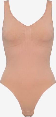 SASSYCLASSY Shapingbody i beige: framsida