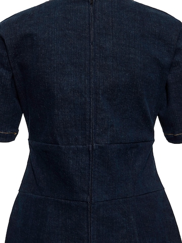 Queen Kerosin Dress in Blue