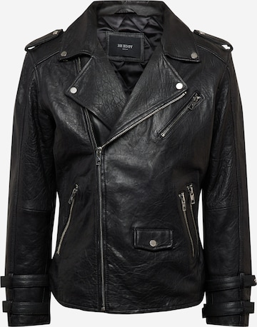 BE EDGYPrijelazna jakna 'Jace' - crna boja: prednji dio