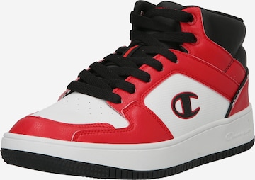 Sneaker înalt de la Champion Authentic Athletic Apparel pe roșu: față