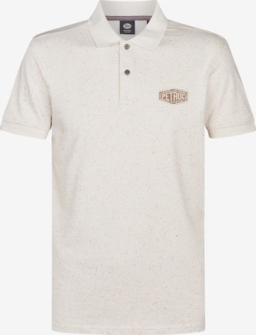 T-Shirt Petrol Industries en beige : devant