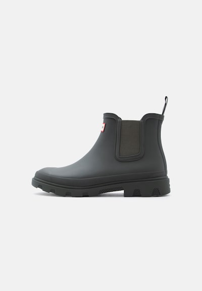 HUNTER Bottes en caoutchouc en 35,5 en olive, Vue avec produit